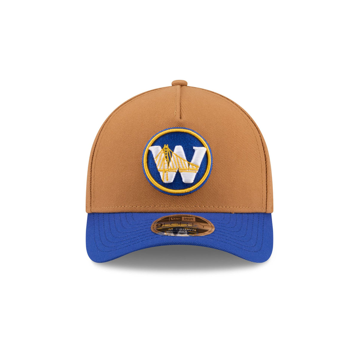 Golden State Warriors Deceptor Bronze 9FORTY M-Crown A-Frame Snapback Hat