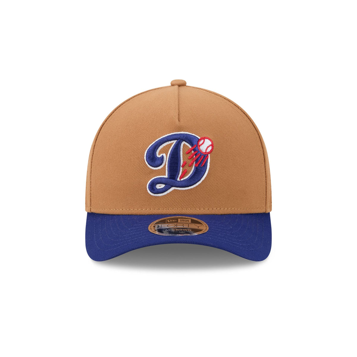 Los Angeles Dodgers Deceptor Bronze 9FORTY M-Crown A-Frame Snapback Hat