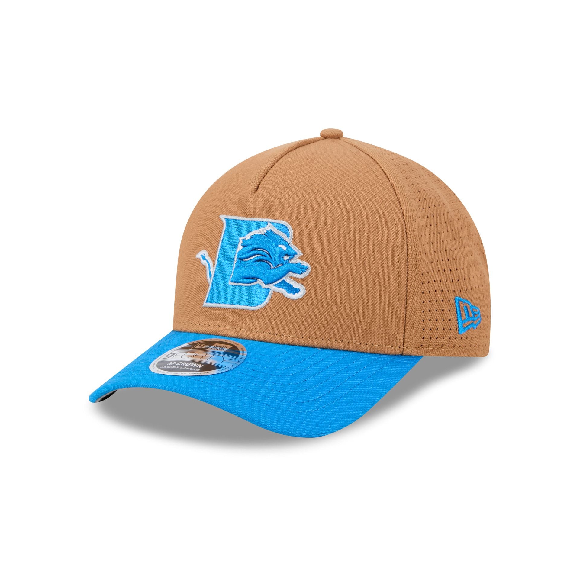 Detroit Lions Deceptor Bronze 9FORTY M-Crown A-Frame Snapback Hat