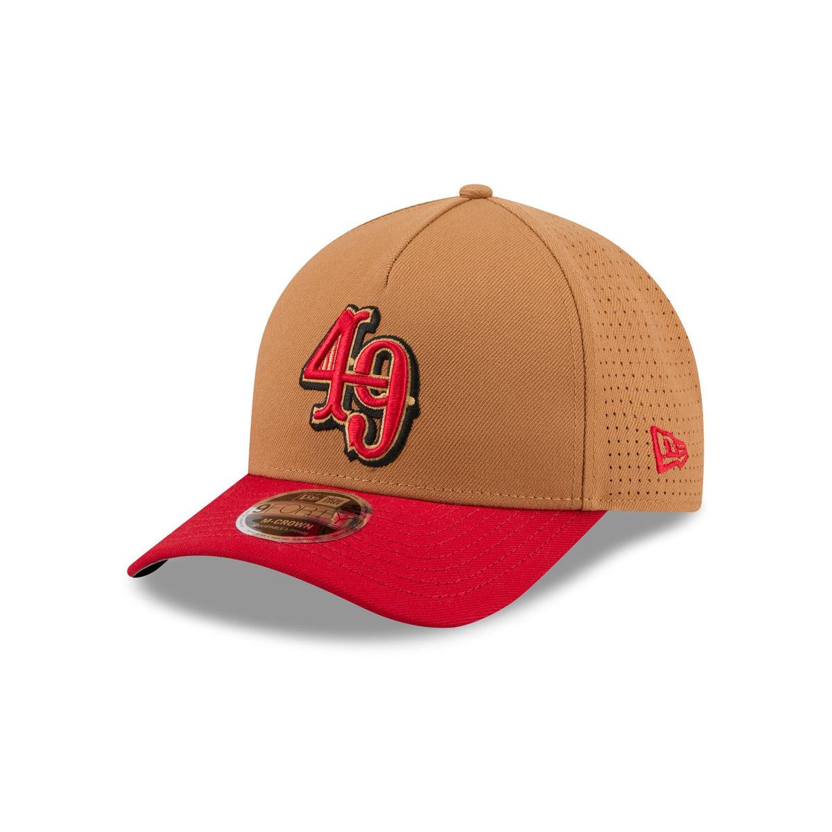 San Francisco 49ers Deceptor Bronze 9FORTY M-Crown A-Frame Snapback Hat