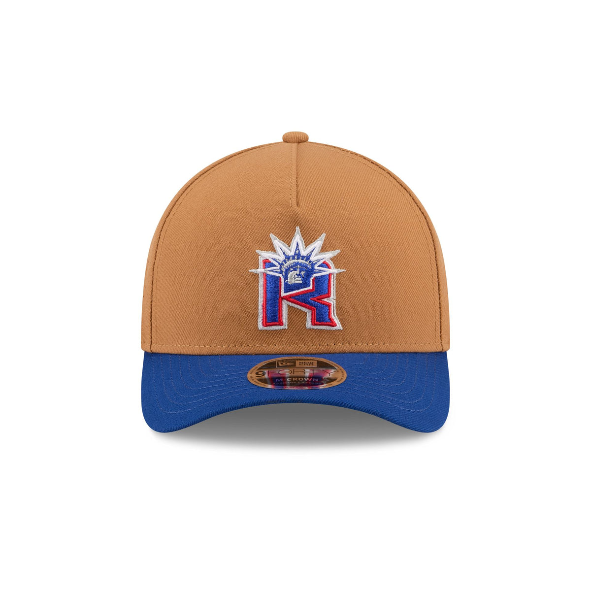 New York Rangers Deceptor Bronze 9FORTY M-Crown A-Frame Snapback Hat