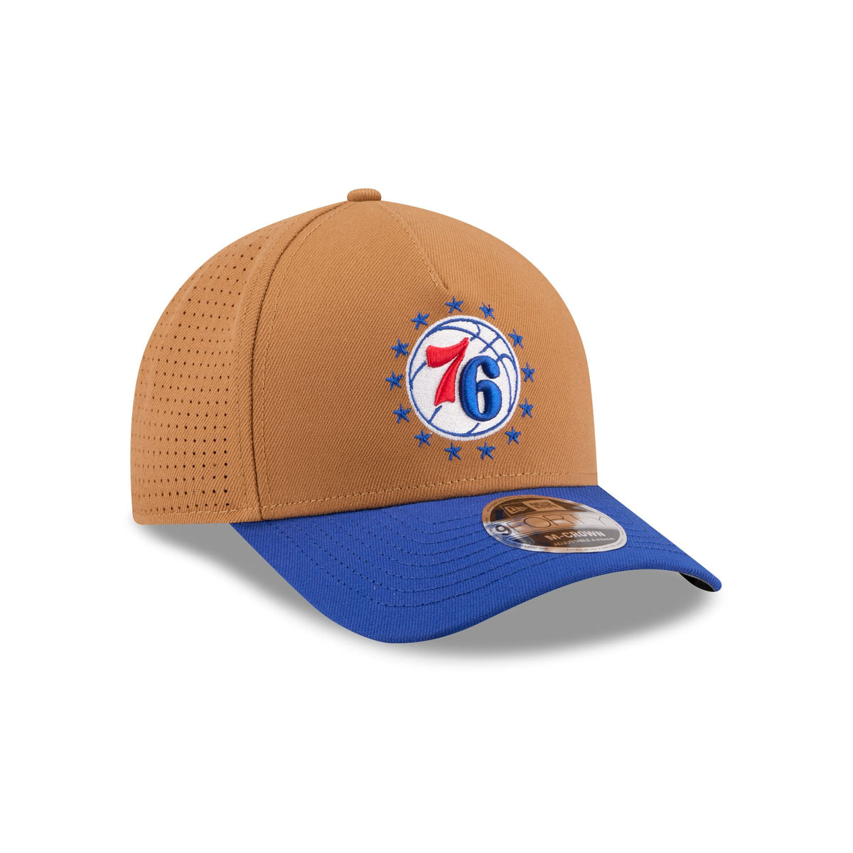 Philadelphia 76ers Deceptor Bronze 9FORTY M-Crown A-Frame Snapback Hat