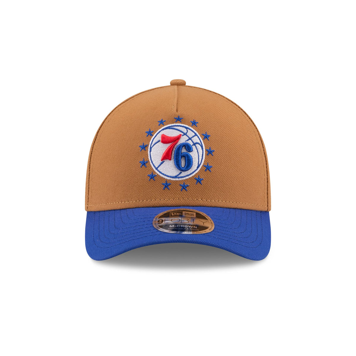 Philadelphia 76ers Deceptor Bronze 9FORTY M-Crown A-Frame Snapback Hat