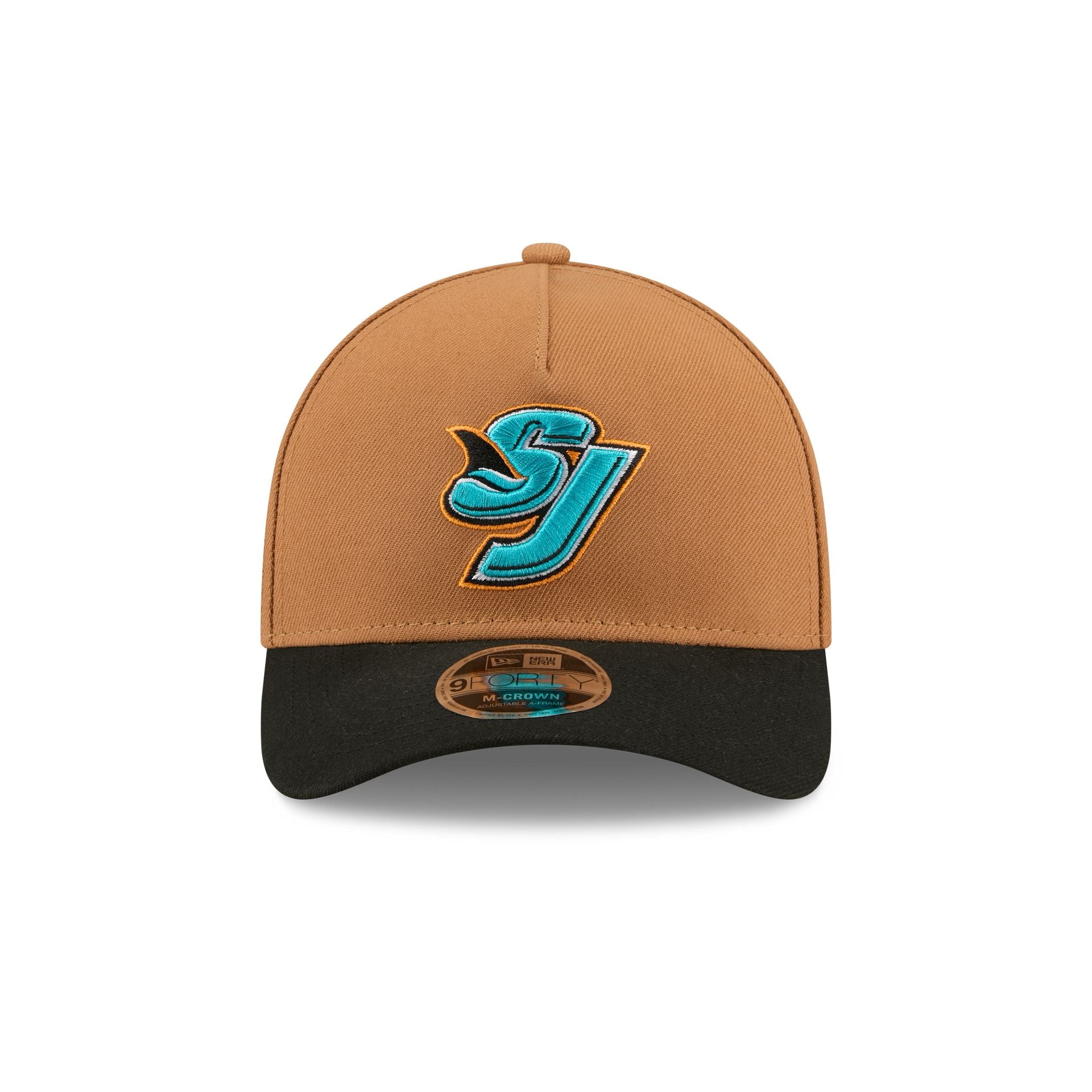 San Jose Sharks Deceptor Bronze 9FORTY M-Crown A-Frame Snapback Hat