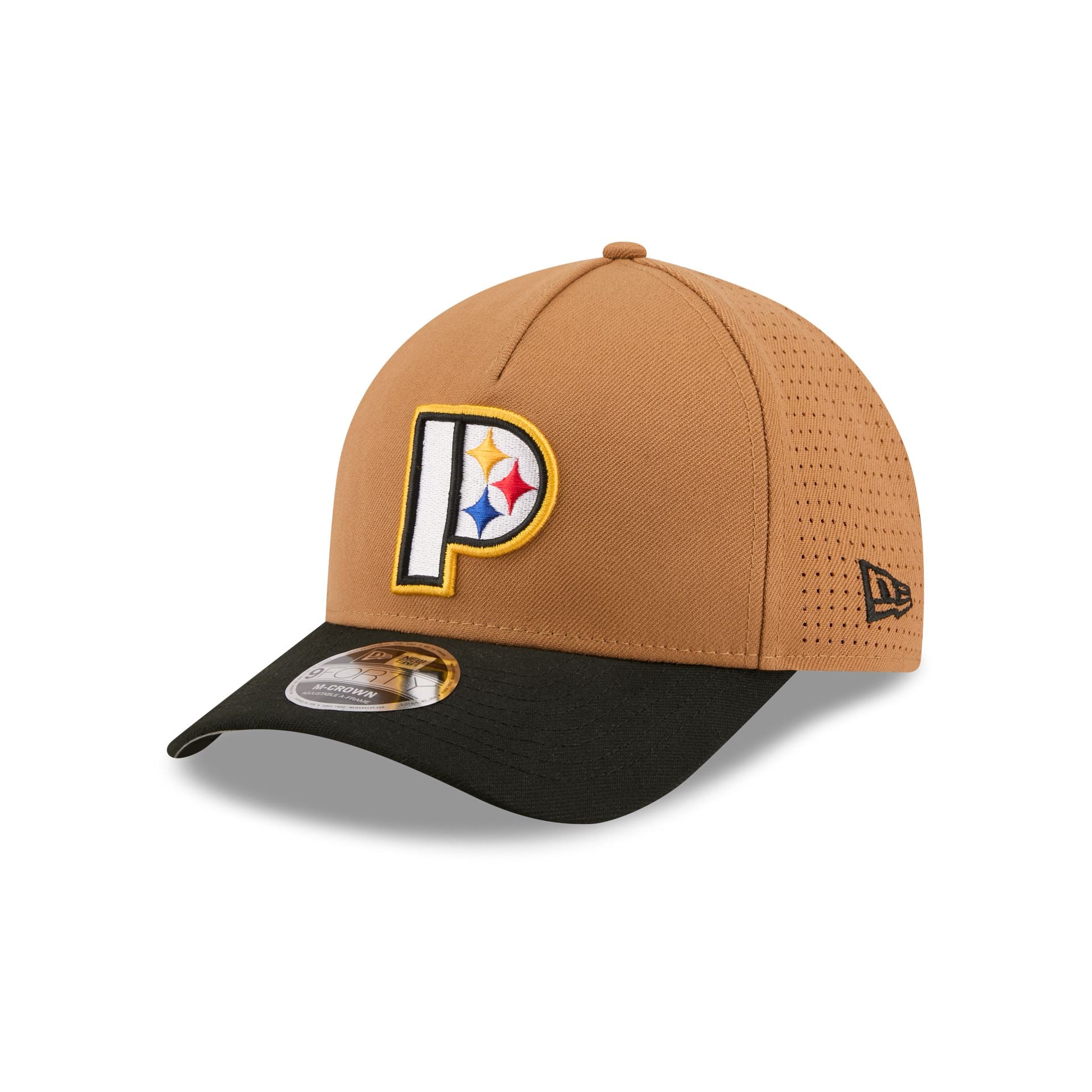 Pittsburgh Steelers Deceptor Bronze 9FORTY M-Crown A-Frame Snapback Hat
