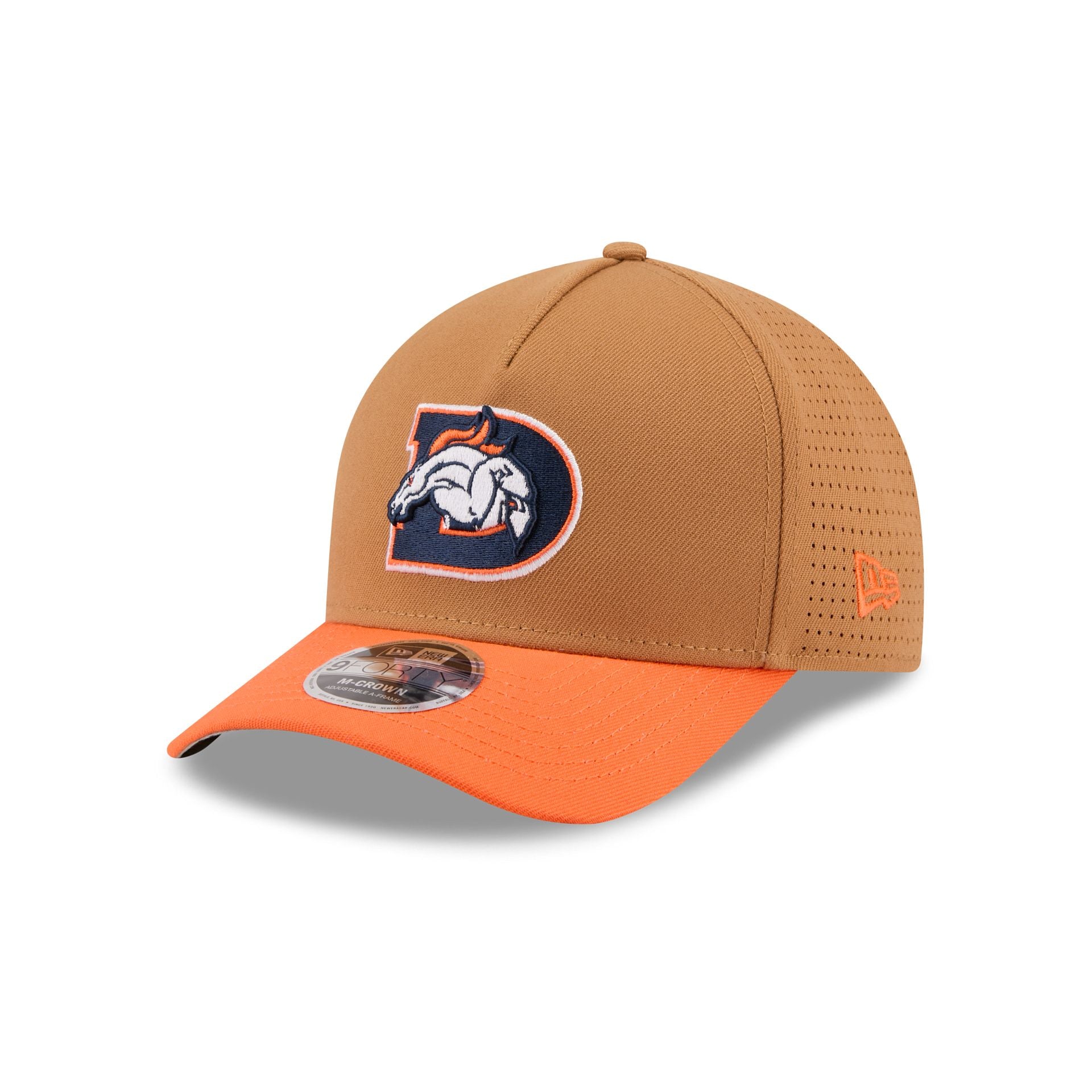 Denver Broncos Deceptor Bronze 9FORTY M-Crown A-Frame Snapback Hat