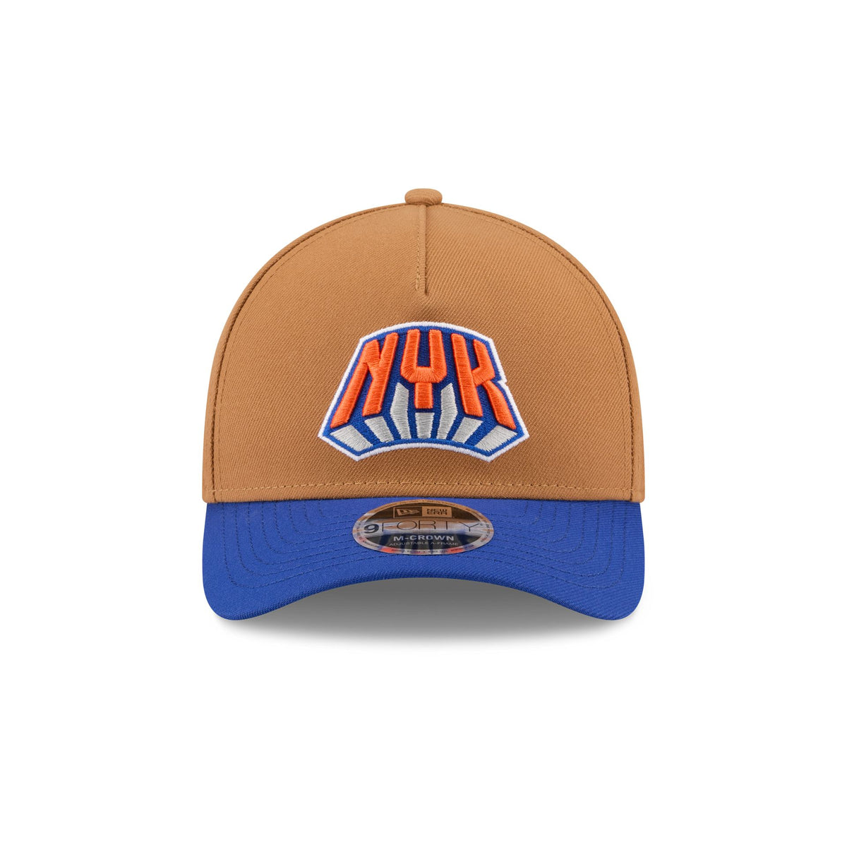 New York Knicks Deceptor Bronze 9FORTY M-Crown A-Frame Snapback Hat