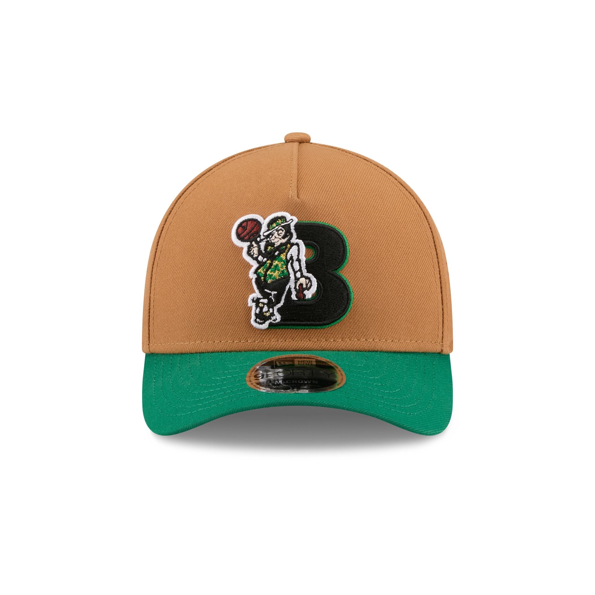 Boston Celtics Deceptor Bronze 9FORTY M-Crown A-Frame Snapback Hat
