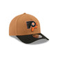 Philadelphia Flyers Deceptor Bronze 9FORTY M-Crown A-Frame Snapback Hat