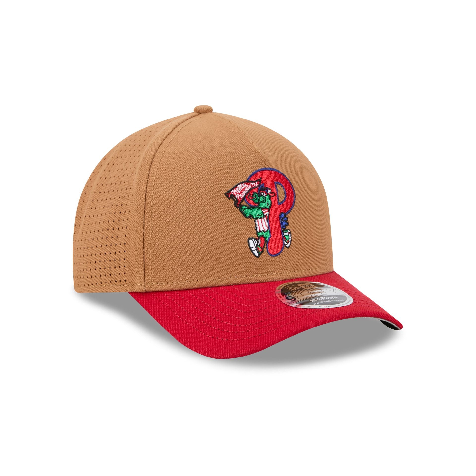 Philadelphia Phillies Deceptor Bronze 9FORTY M-Crown A-Frame Snapback Hat