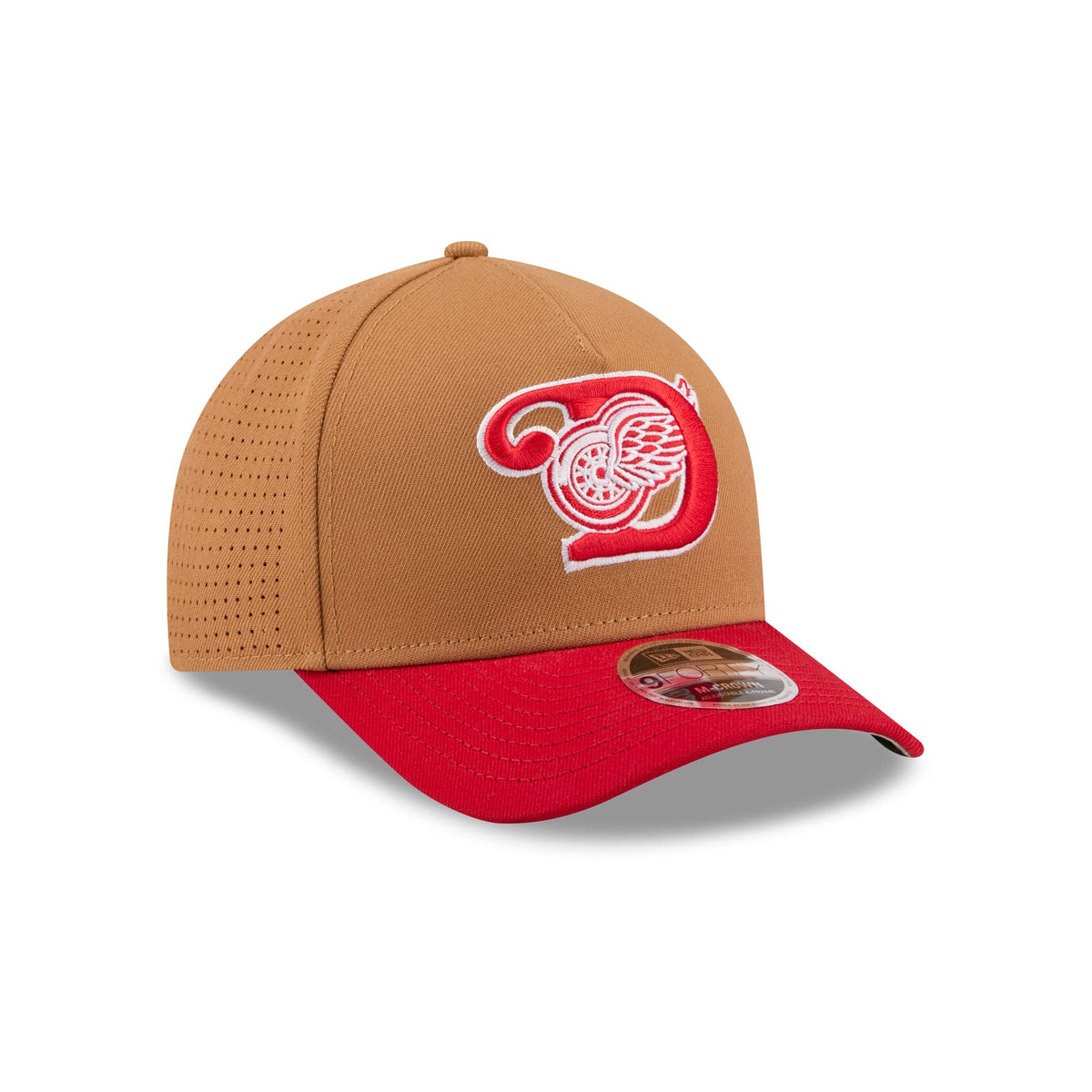 Detroit Red Wings Deceptor Bronze 9FORTY M-Crown A-Frame Snapback Hat