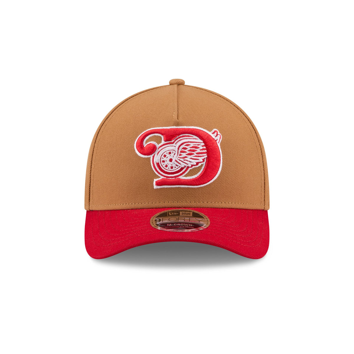 Detroit Red Wings Deceptor Bronze 9FORTY M-Crown A-Frame Snapback Hat