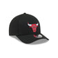 Chicago Bulls Rhinestone Patch 9FORTY M-Crown A-Frame Snapback Hat