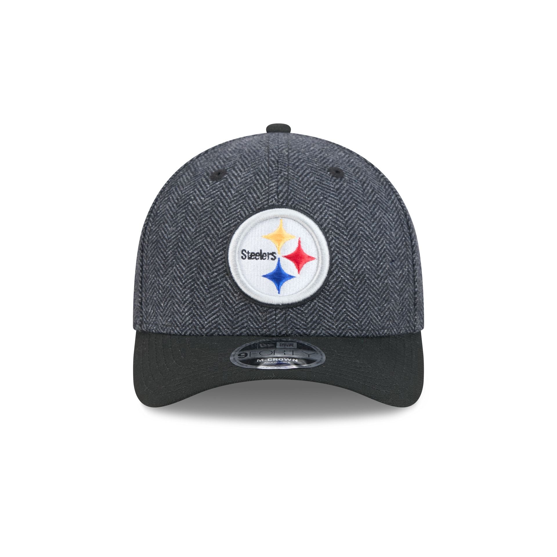 Pittsburgh Steelers Faux Wool 9FORTY M-Crown Snapback Hat