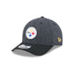 Pittsburgh Steelers Faux Wool 9FORTY M-Crown Snapback Hat