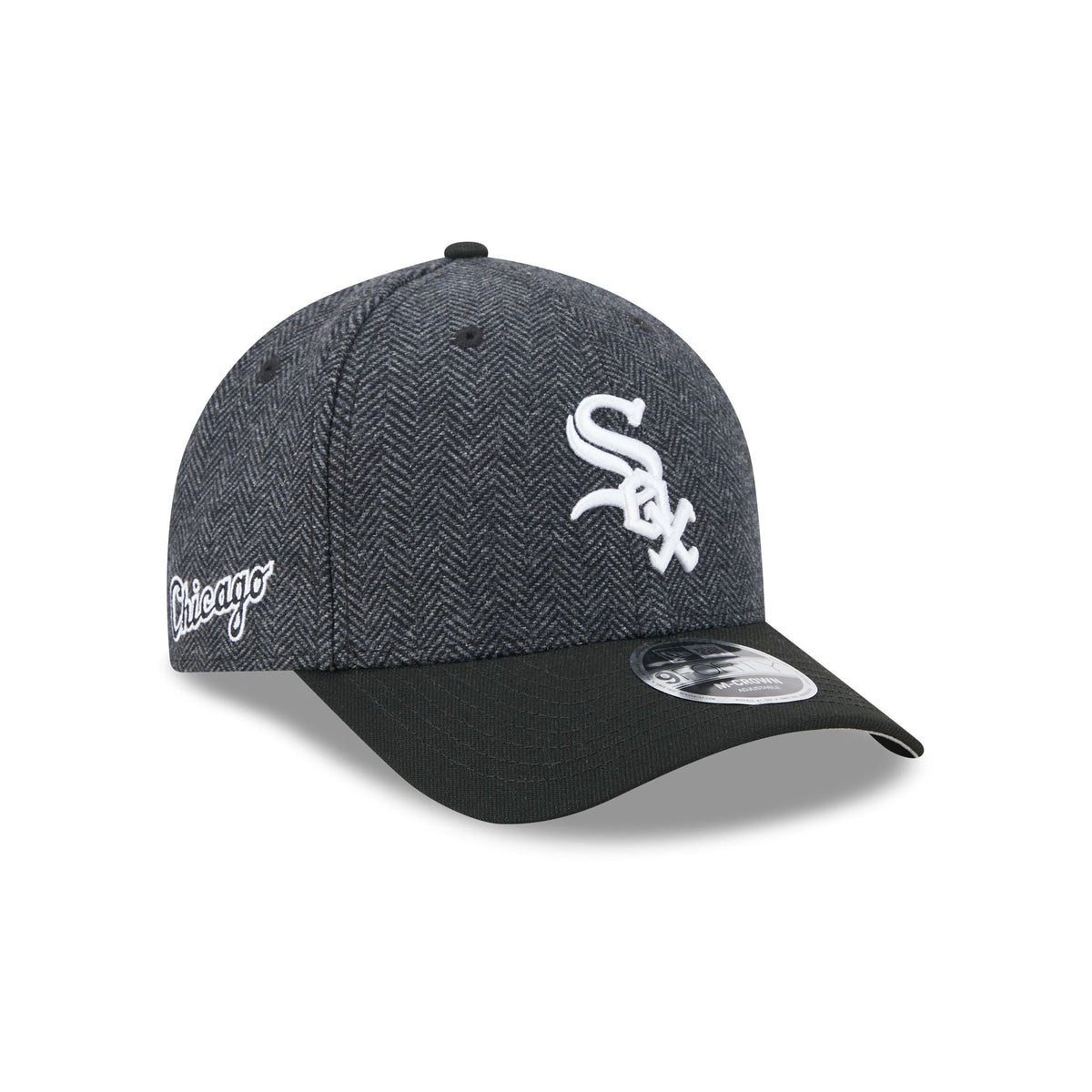 Chicago White Sox Faux Wool 9FORTY M-Crown Snapback Hat