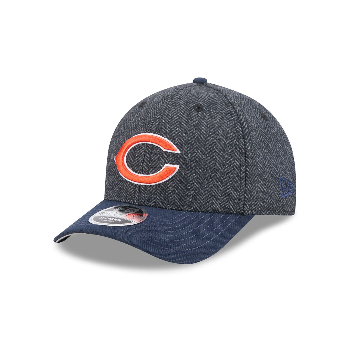 Chicago Bears Faux Wool 9FORTY M-Crown Snapback Hat