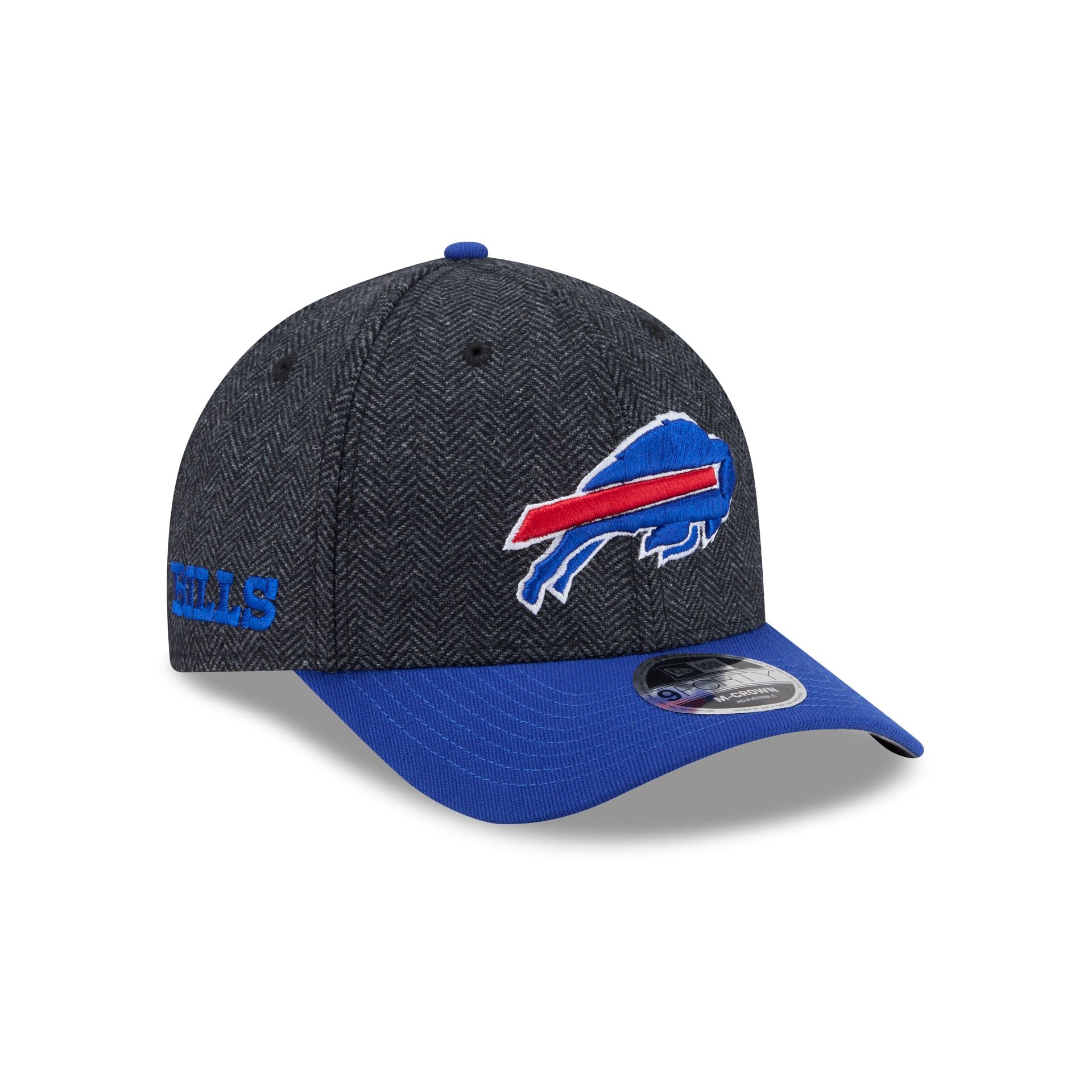 Buffalo Bills Faux Wool 9FORTY M-Crown Snapback Hat
