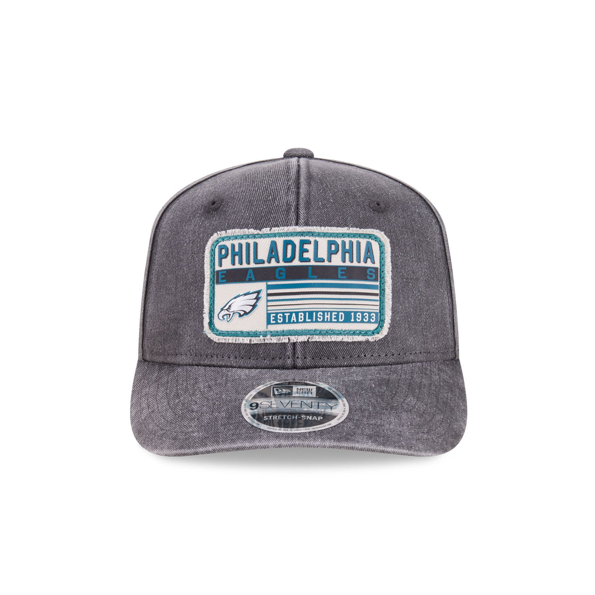 Philadelphia Eagles Faded Patch 9SEVENTY Stretch-Snap Hat