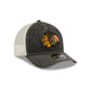 Chicago Blackhawks Frayed Logo 9FORTY M-Crown A-Frame Trucker Hat