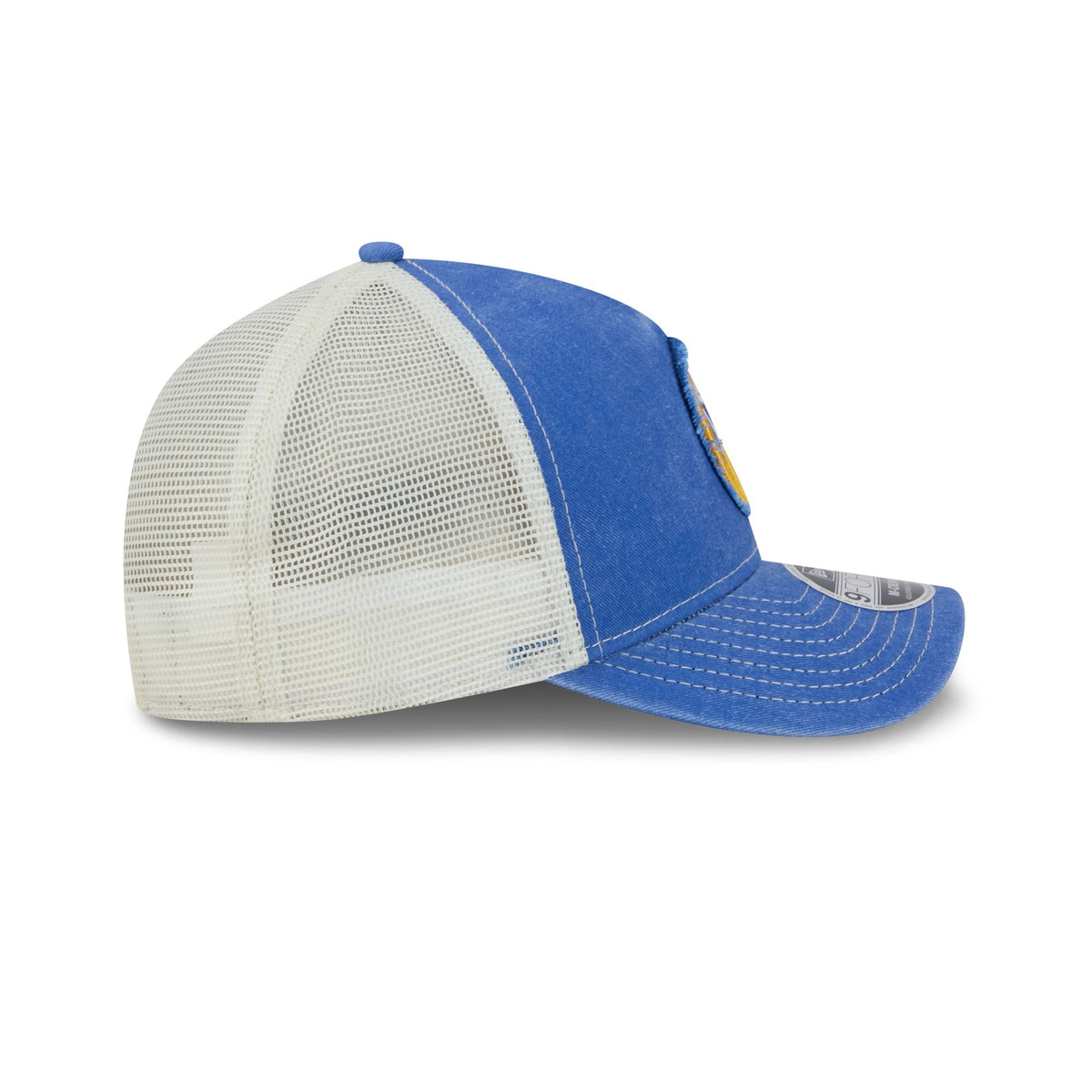 Buffalo Sabres Frayed Logo 9FORTY M-Crown A-Frame Trucker Hat