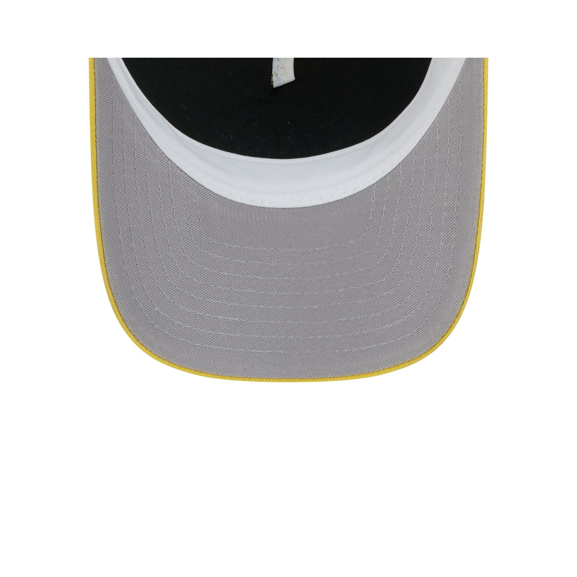 Los Angeles Lakers Frayed Logo 9FORTY M-Crown A-Frame Trucker Hat