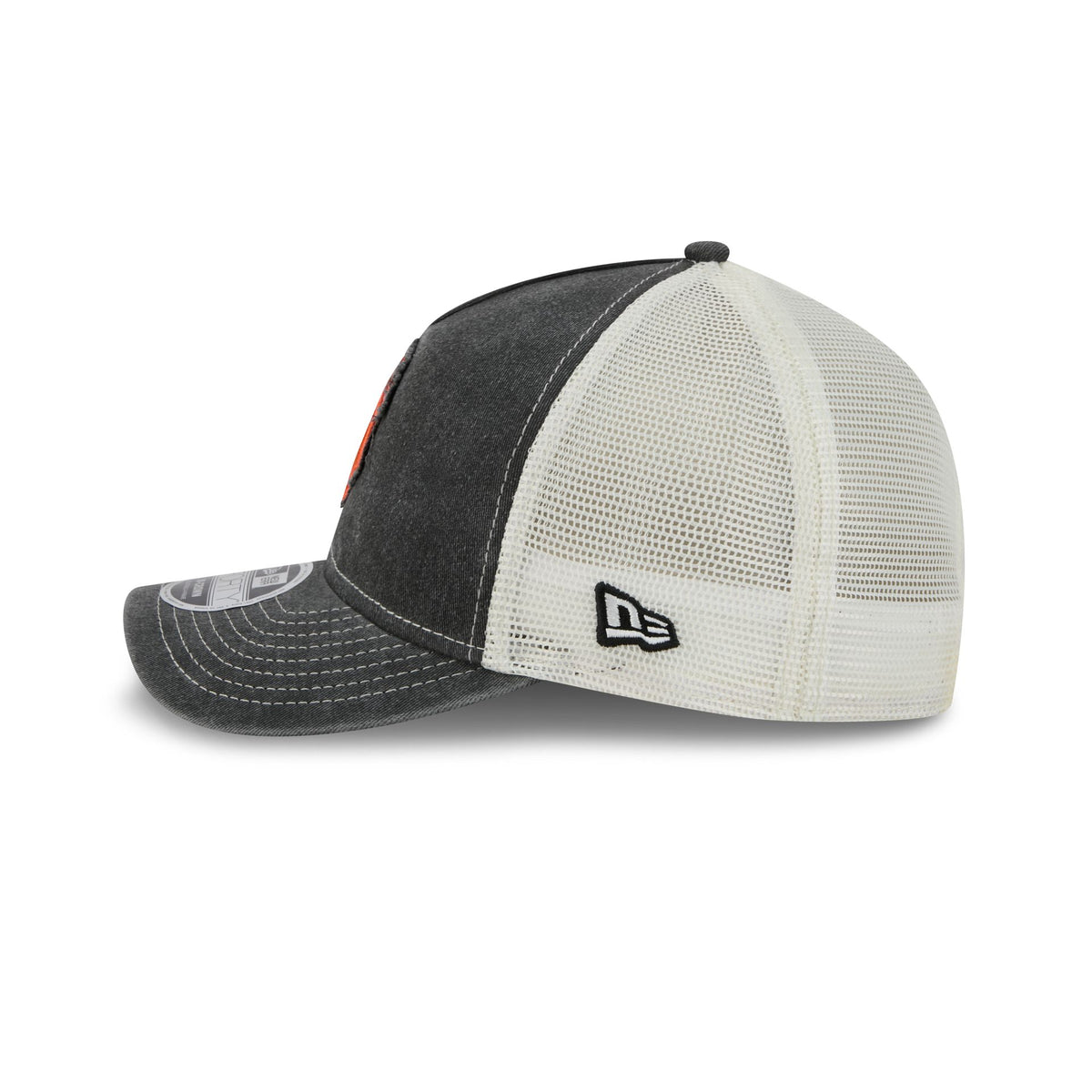 San Francisco Giants Frayed Logo 9FORTY M-Crown A-Frame Trucker Hat