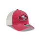 San Francisco 49ers Frayed Logo 9FORTY M-Crown A-Frame Trucker Hat