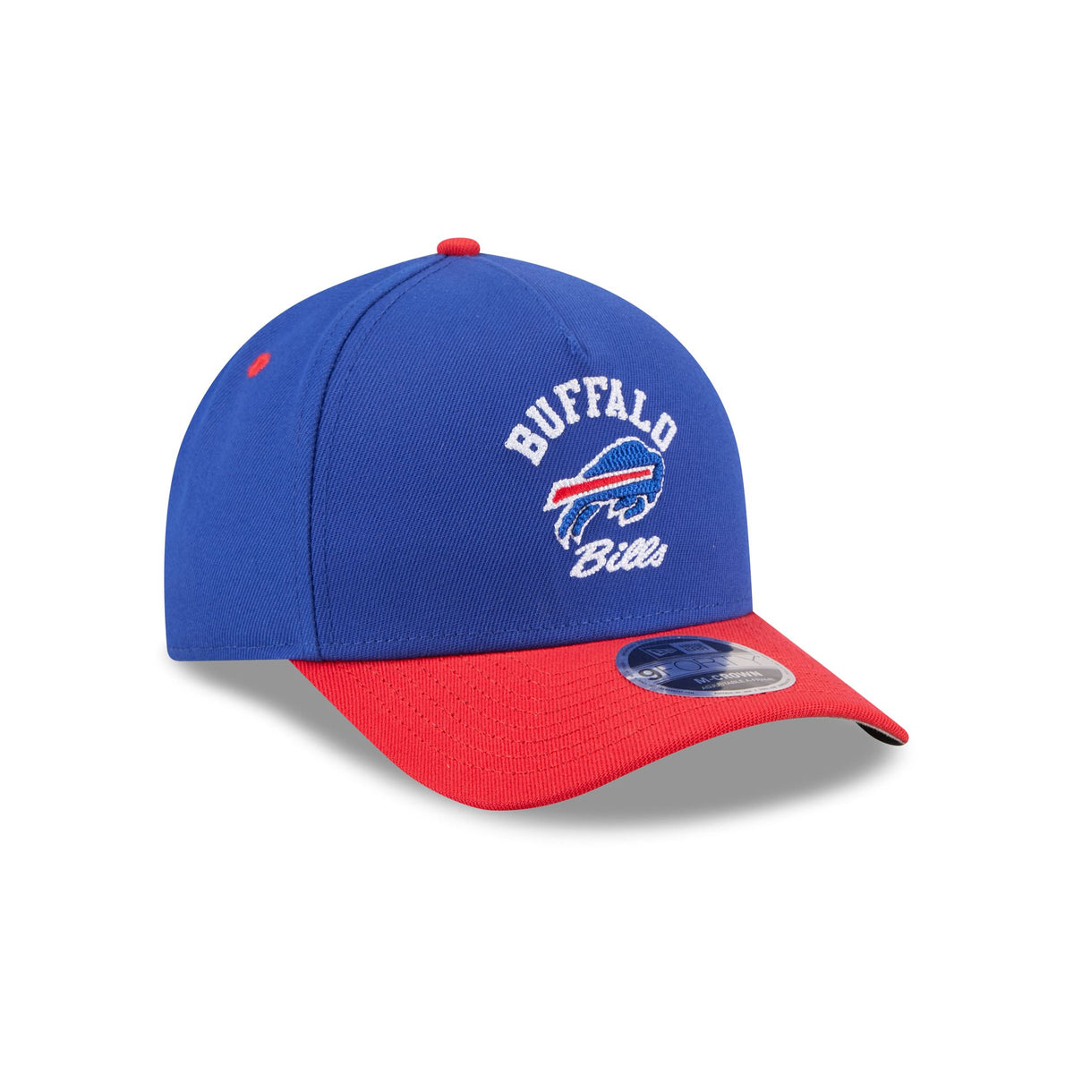 Buffalo Bills Arched Graphic 9FORTY M-Crown A-Frame Snapback Hat