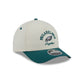 Philadelphia Eagles Arched Graphic Chrome White 9FORTY M-Crown A-Frame Snapback Hat