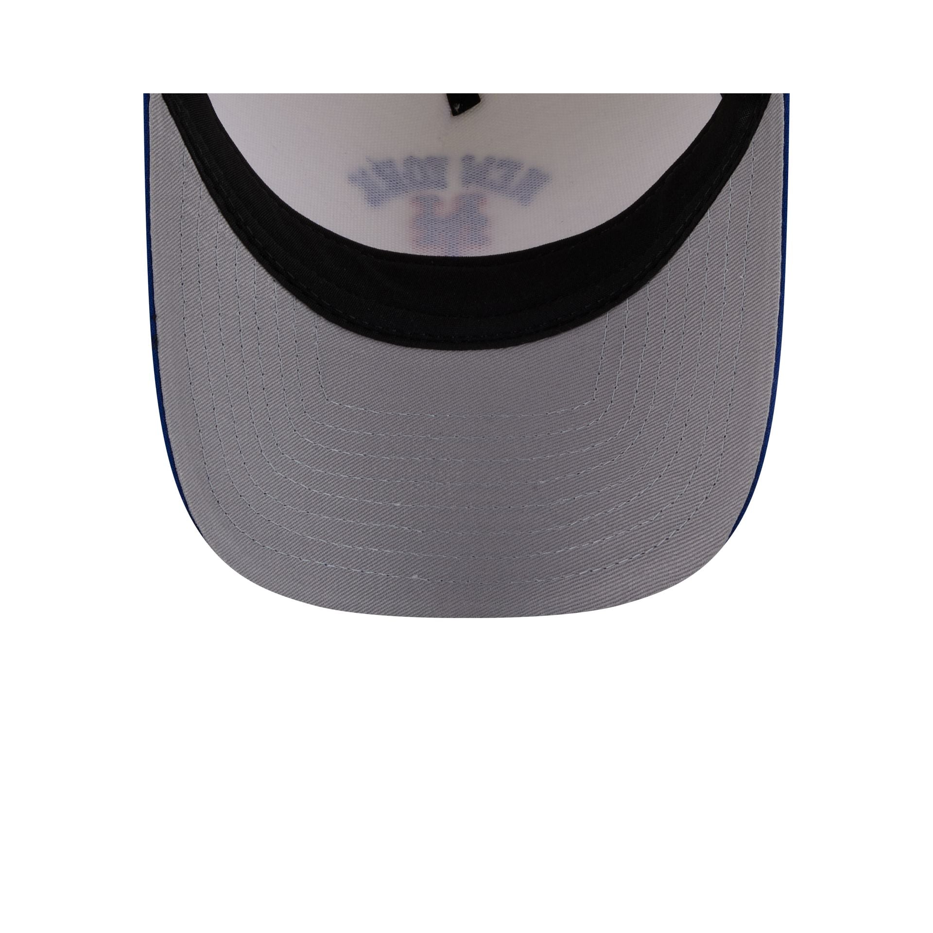 New York Mets Arched Graphic Chrome White 9FORTY M-Crown A-Frame Snapback Hat