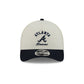 Atlanta Braves Arched Graphic Chrome White 9FORTY M-Crown A-Frame Snapback Hat