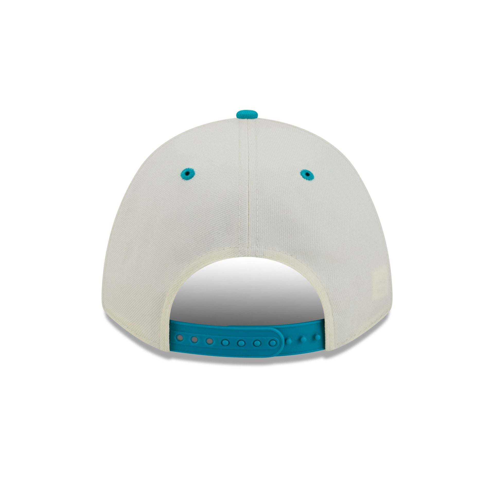 Miami Dolphins Arched Graphic Chrome White 9FORTY M-Crown A-Frame Snapback Hat