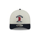 Boston Red Sox Arched Graphic Chrome White 9FORTY M-Crown A-Frame Snapback Hat