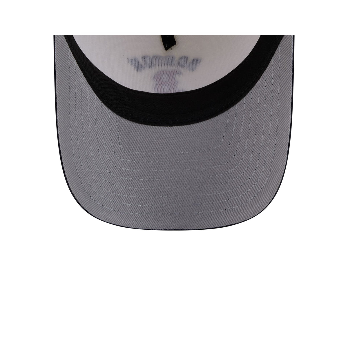 Boston Red Sox Arched Graphic Chrome White 9FORTY M-Crown A-Frame Snapback Hat