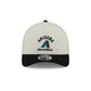 Arizona Diamondbacks Arched Graphic Chrome White 9FORTY M-Crown A-Frame Snapback Hat