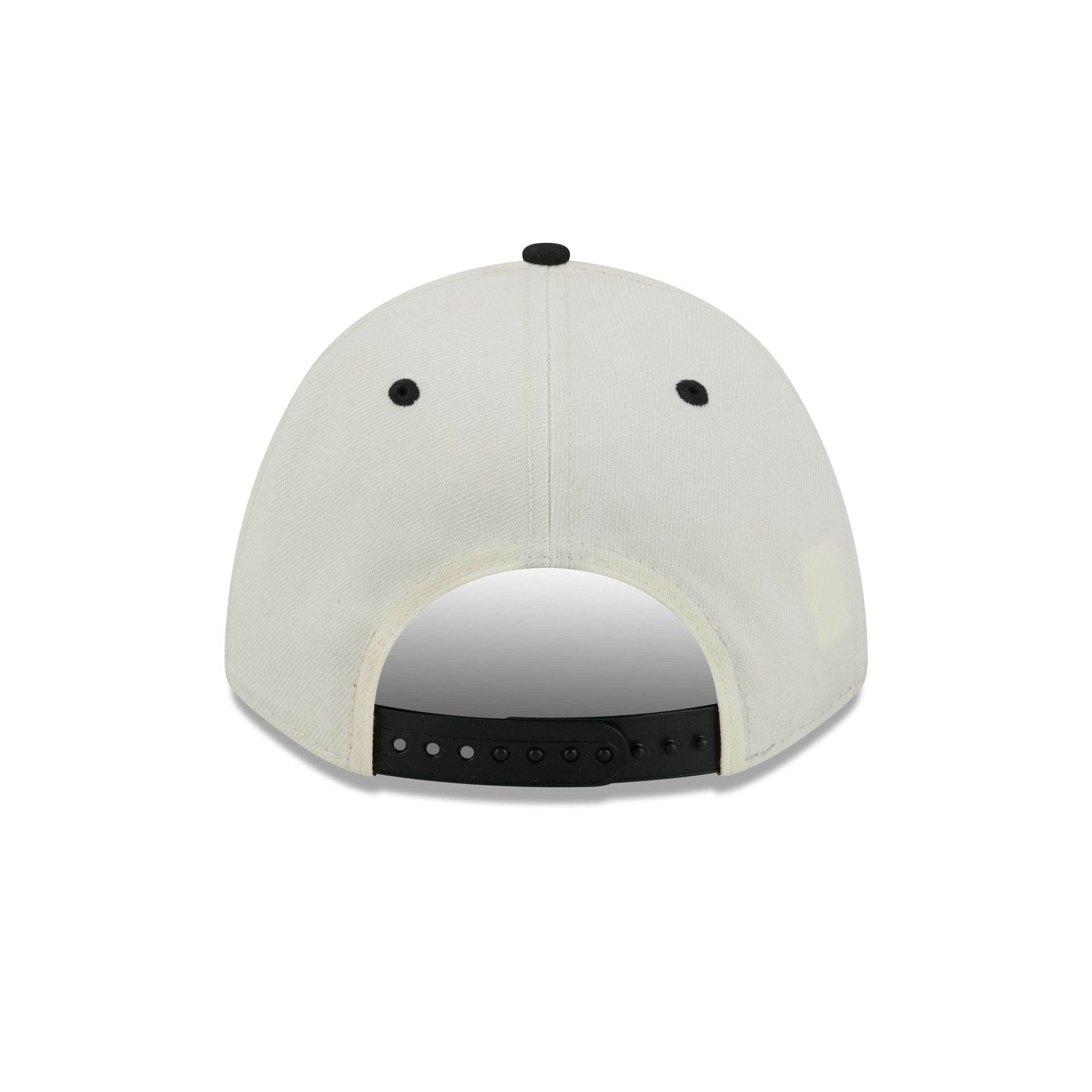 Brooklyn Nets Arched Graphic Chrome White 9FORTY M-Crown A-Frame Snapback Hat