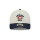 Chicago Bears Arched Graphic Chrome White 9FORTY M-Crown A-Frame Snapback Hat