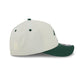 Milwaukee Bucks Arched Graphic Chrome White 9FORTY M-Crown A-Frame Snapback Hat