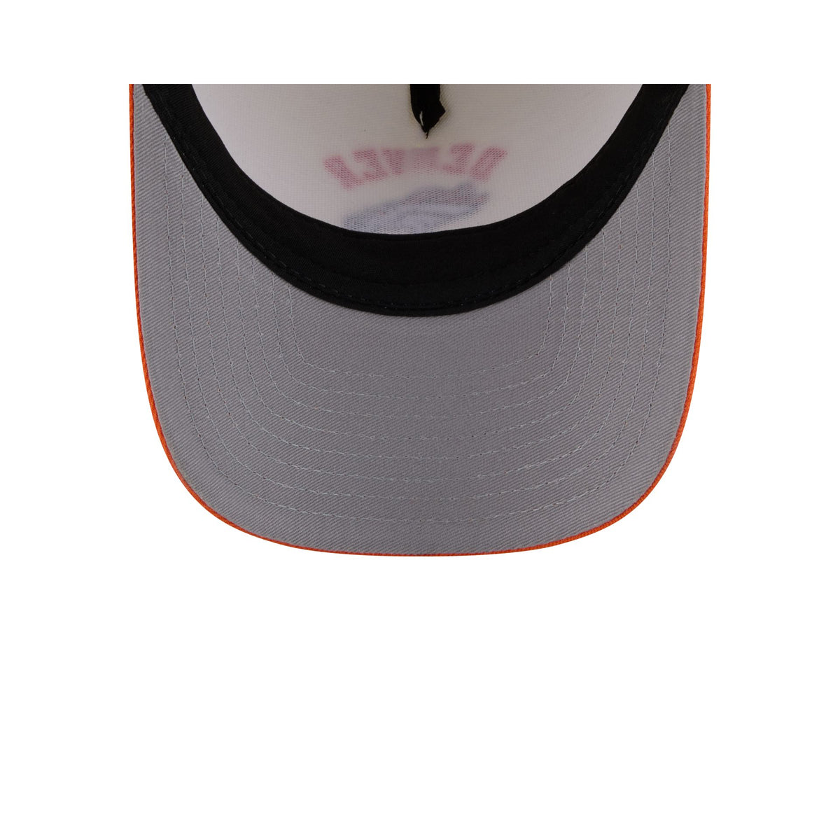 Denver Broncos Arched Graphic Chrome White 9FORTY M-Crown A-Frame Snapback Hat