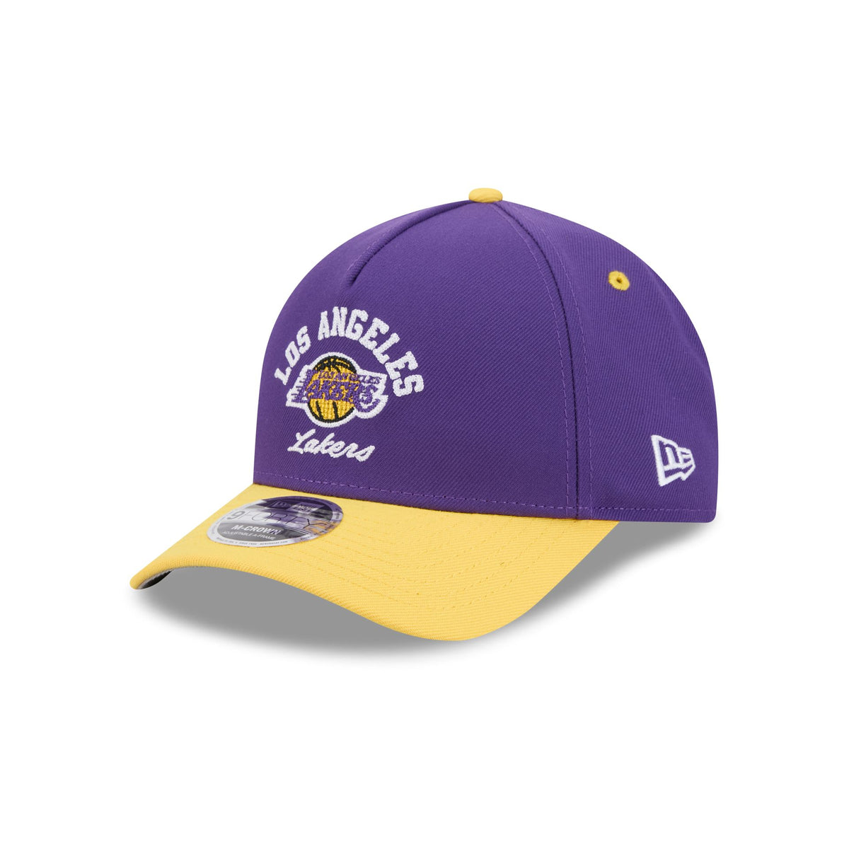 Los Angeles Lakers Arched Graphic 9FORTY M-Crown A-Frame Snapback Hat