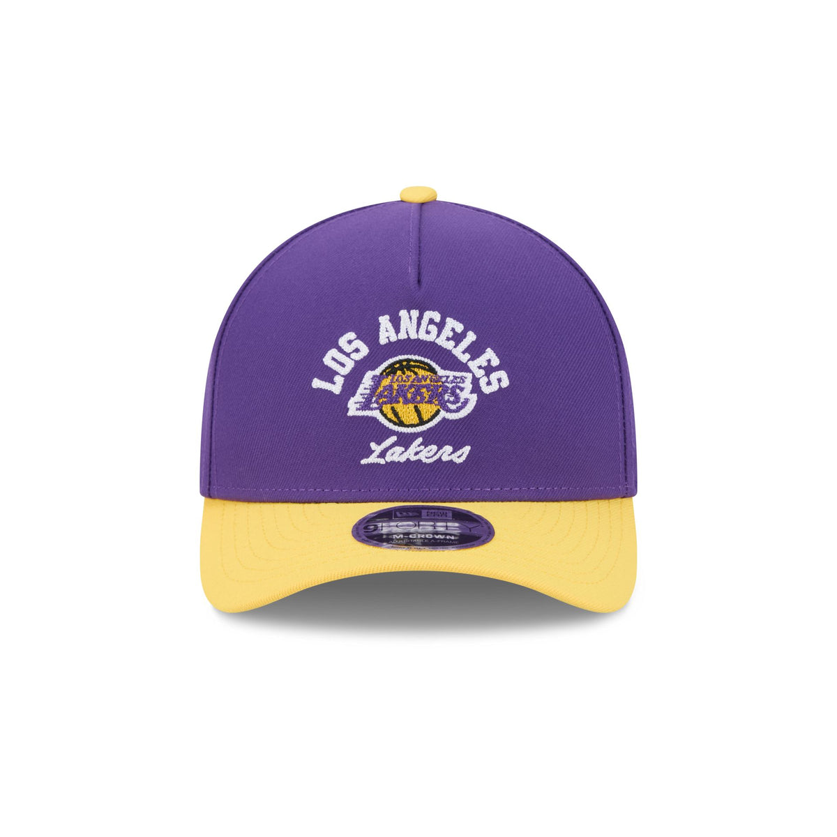 Los Angeles Lakers Arched Graphic 9FORTY M-Crown A-Frame Snapback Hat