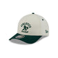 Athletics Arched Graphic Chrome White 9FORTY M-Crown A-Frame Snapback Hat