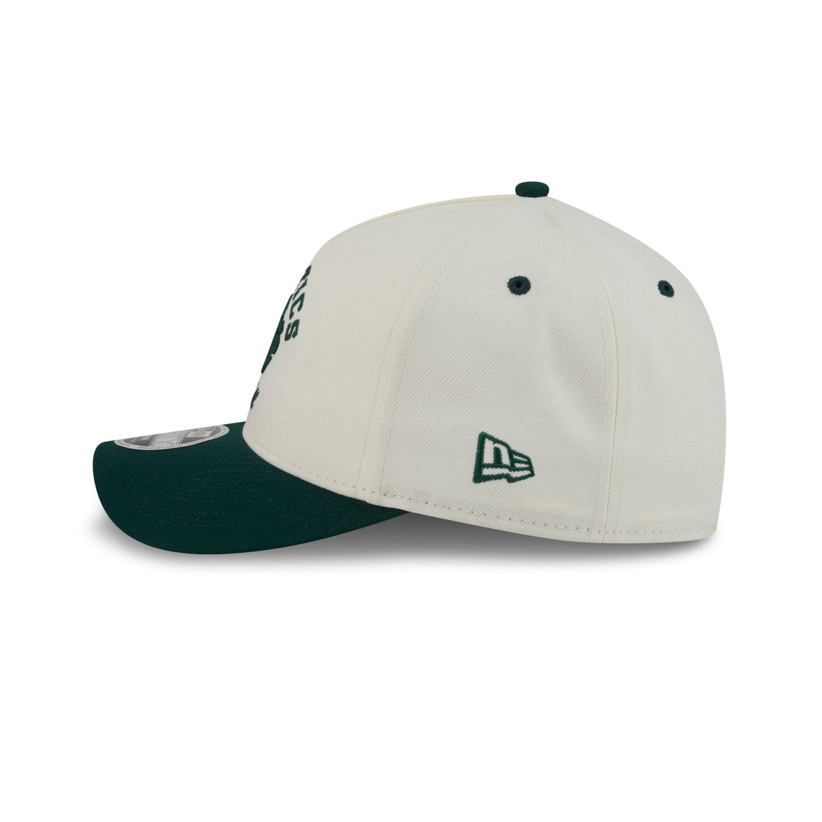 Athletics Arched Graphic Chrome White 9FORTY M-Crown A-Frame Snapback Hat
