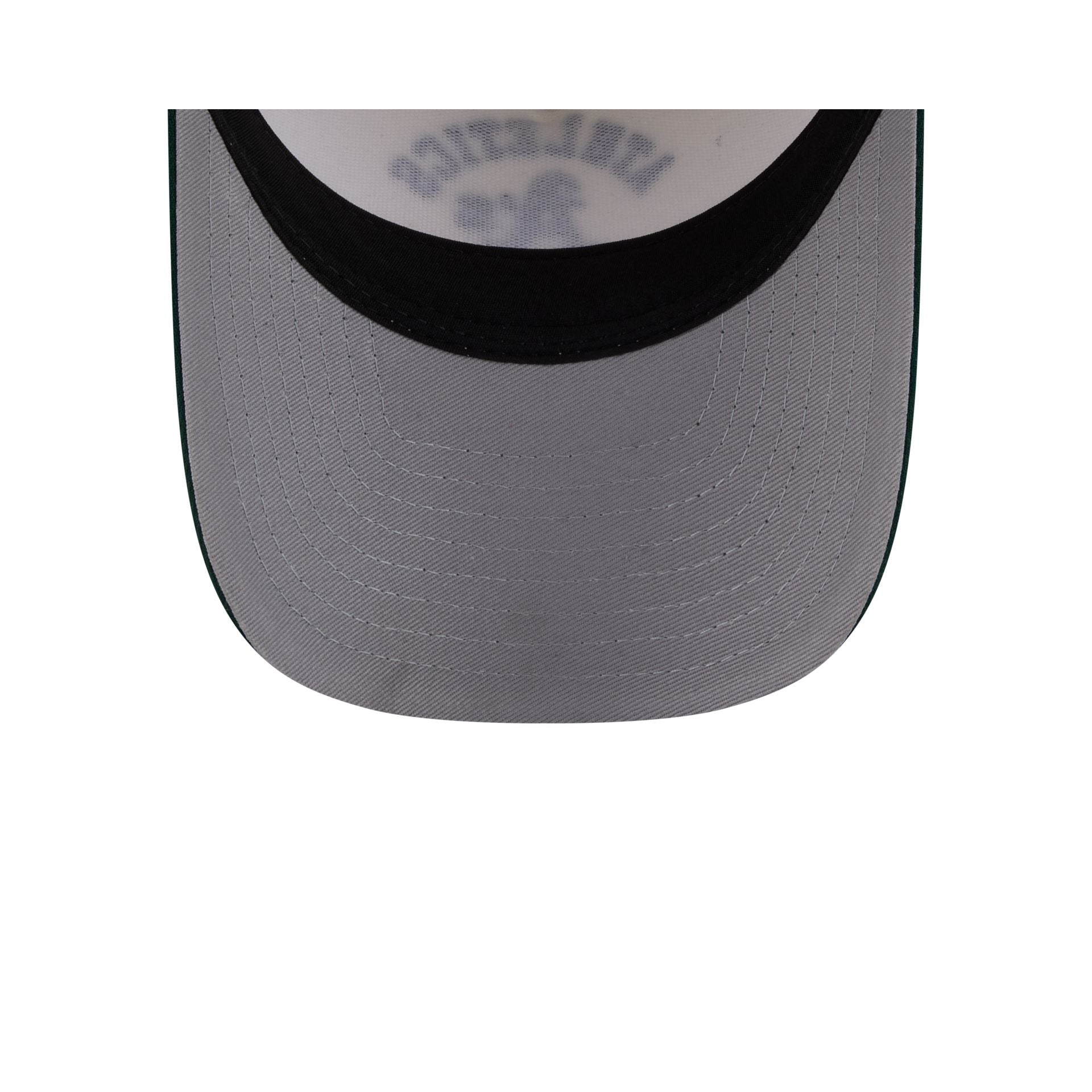 Athletics Arched Graphic Chrome White 9FORTY M-Crown A-Frame Snapback Hat