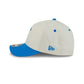 Detroit Lions Arched Graphic Chrome White 9FORTY M-Crown A-Frame Snapback Hat