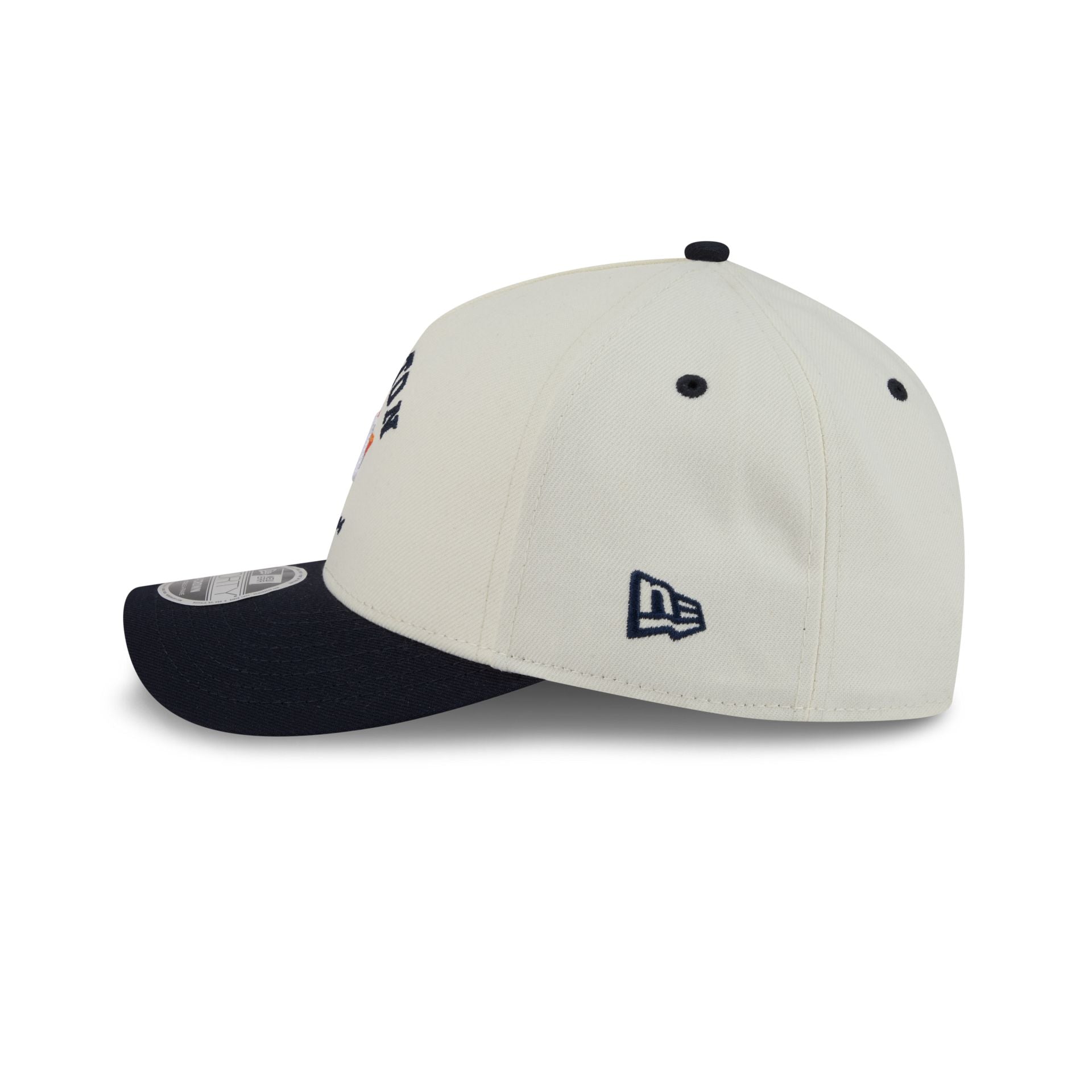 Houston Astros Arched Graphic Chrome White 9FORTY M-Crown A-Frame Snapback Hat