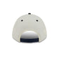 Houston Astros Arched Graphic Chrome White 9FORTY M-Crown A-Frame Snapback Hat