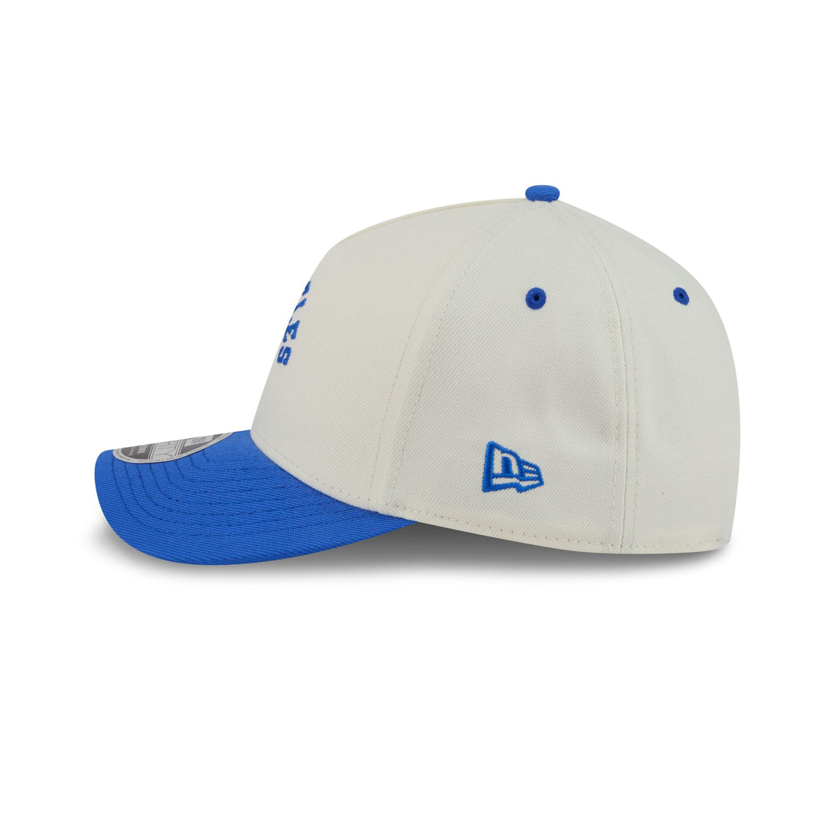Los Angeles Rams Arched Graphic Chrome White 9FORTY M-Crown A-Frame Snapback Hat