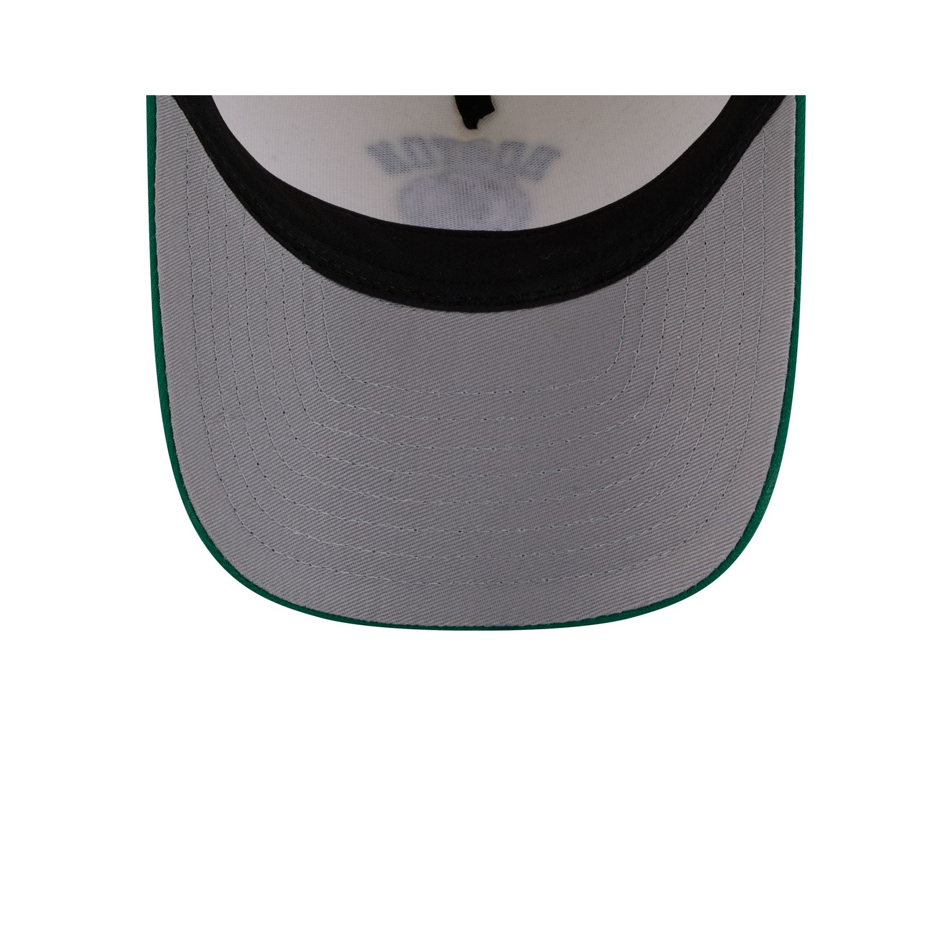 Boston Celtics Arched Graphic Chrome White 9FORTY M-Crown A-Frame Snapback Hat